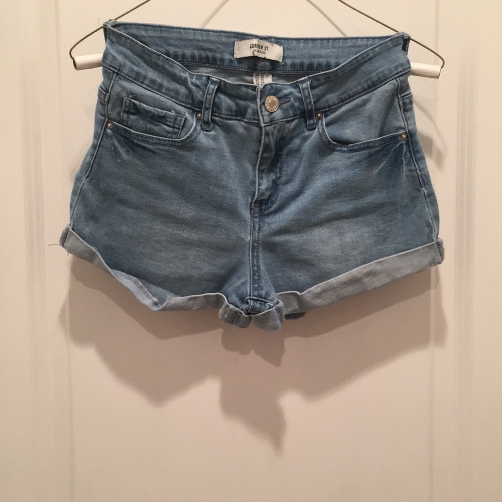 Forever 21 jean shorts.